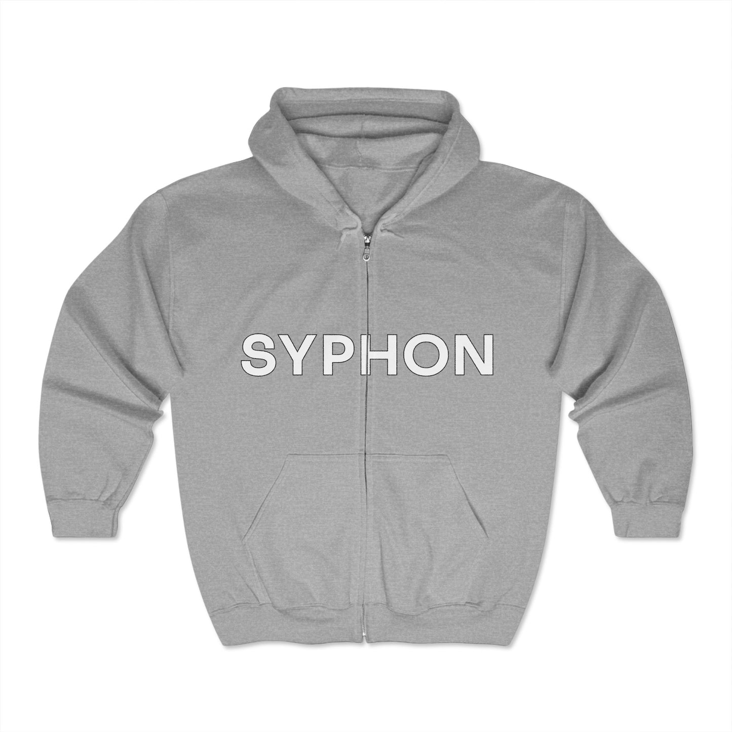 SYPHON Zip-Up Hooded Sweatshirt