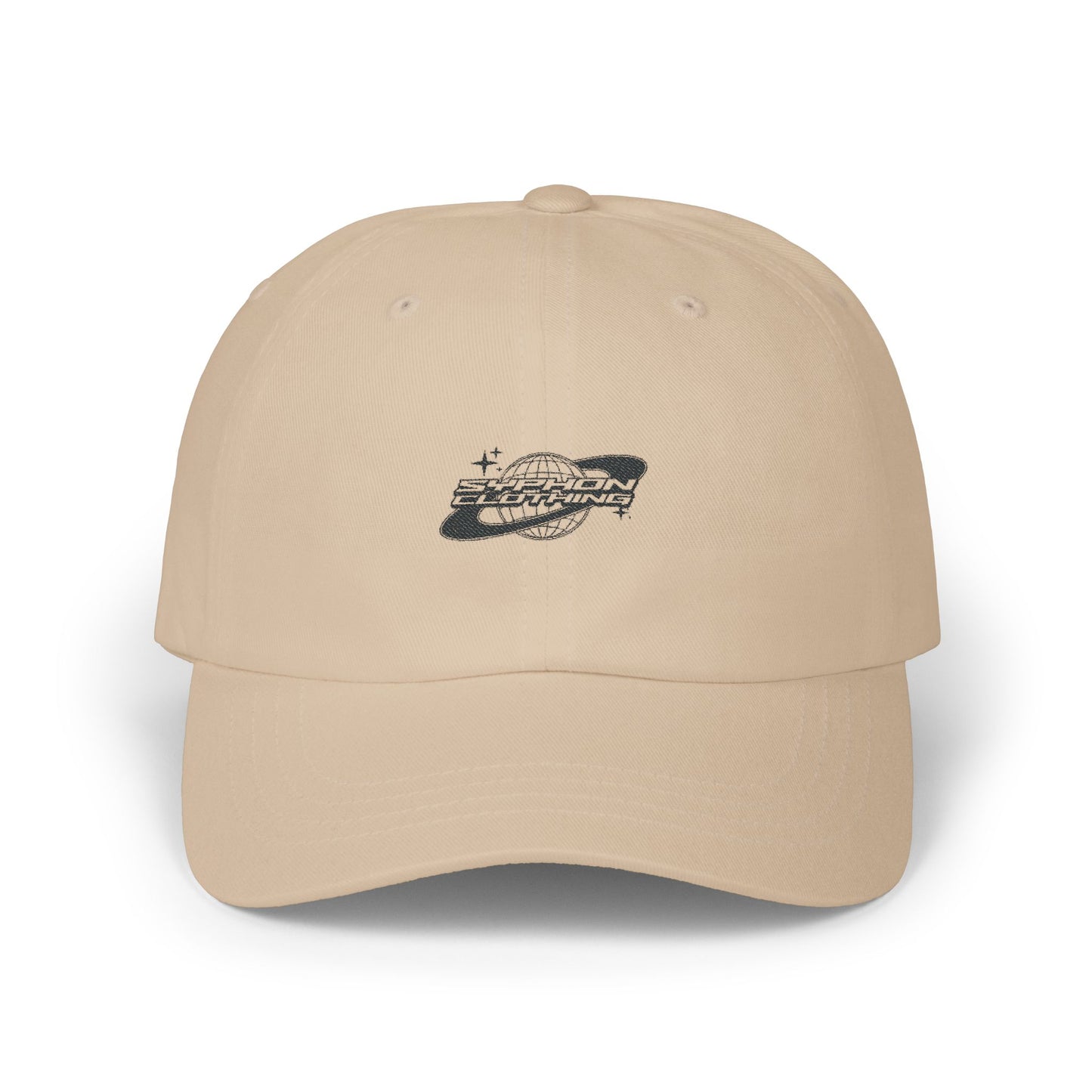 Embroidered Saturn Syphon Design Dad Cap