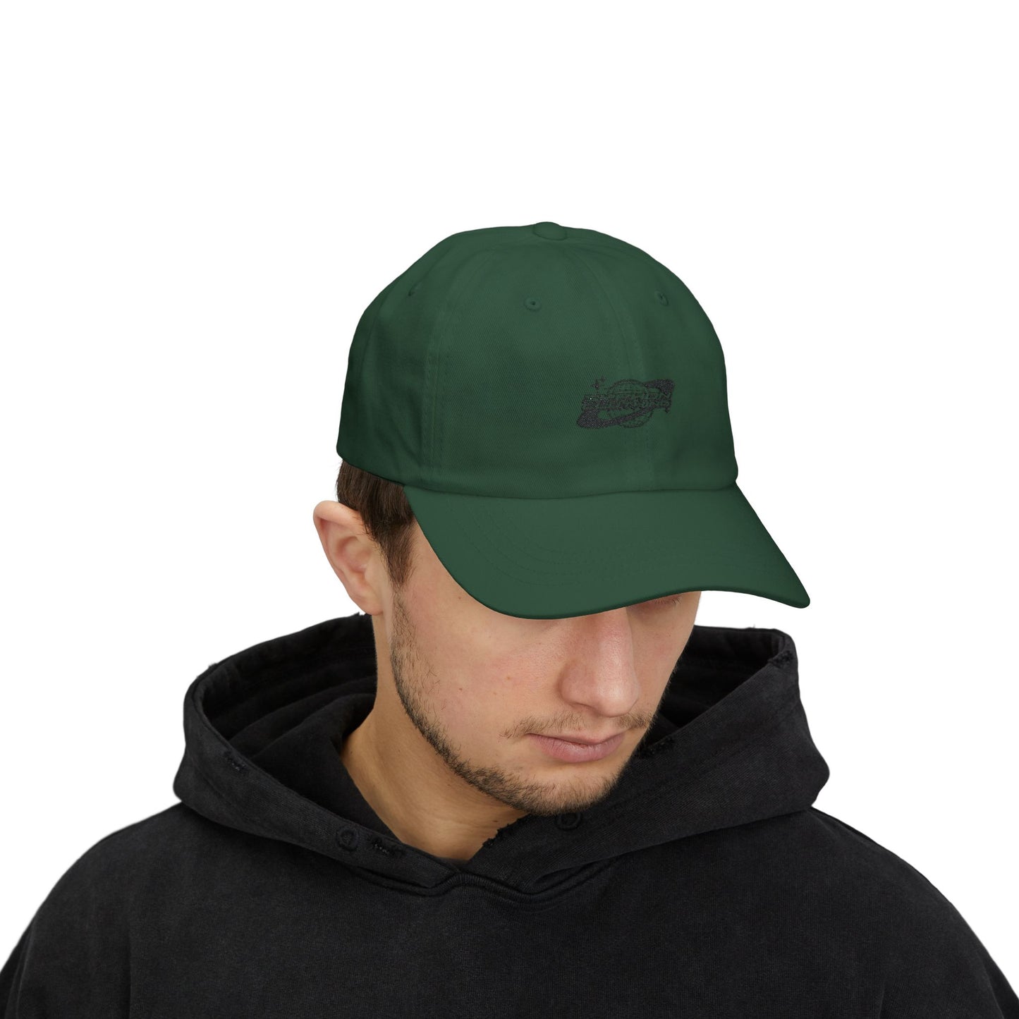 Embroidered Saturn Syphon Design Dad Cap
