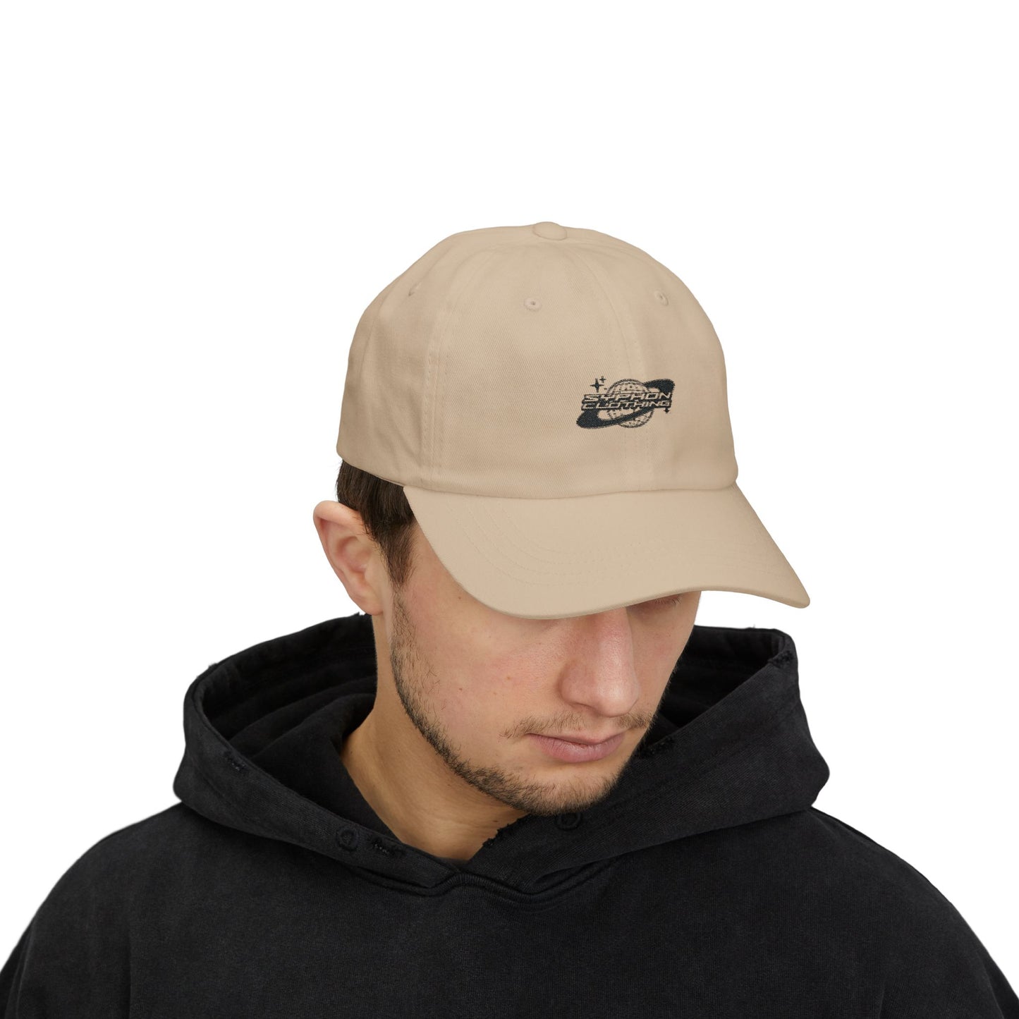 Embroidered Saturn Syphon Design Dad Cap