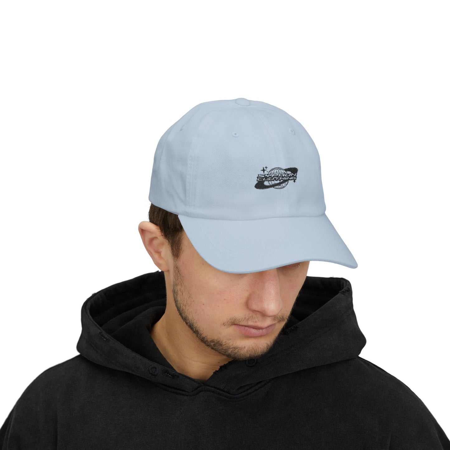 Embroidered Saturn Syphon Design Dad Cap