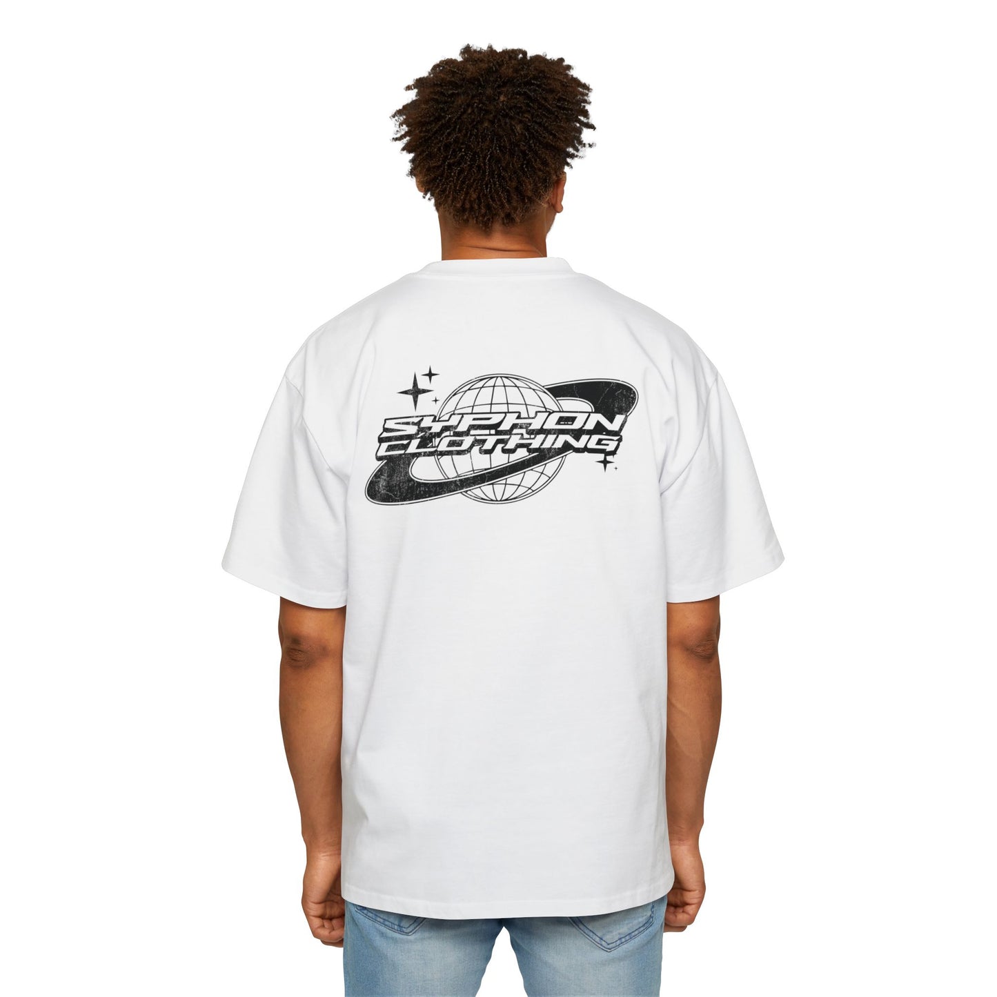 Men's Saturn Logo Heavy Oversized Tee