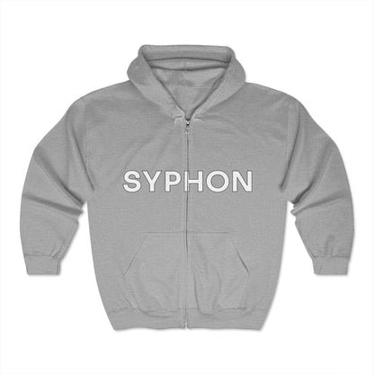 SYPHON Zip-Up Hooded Sweatshirt