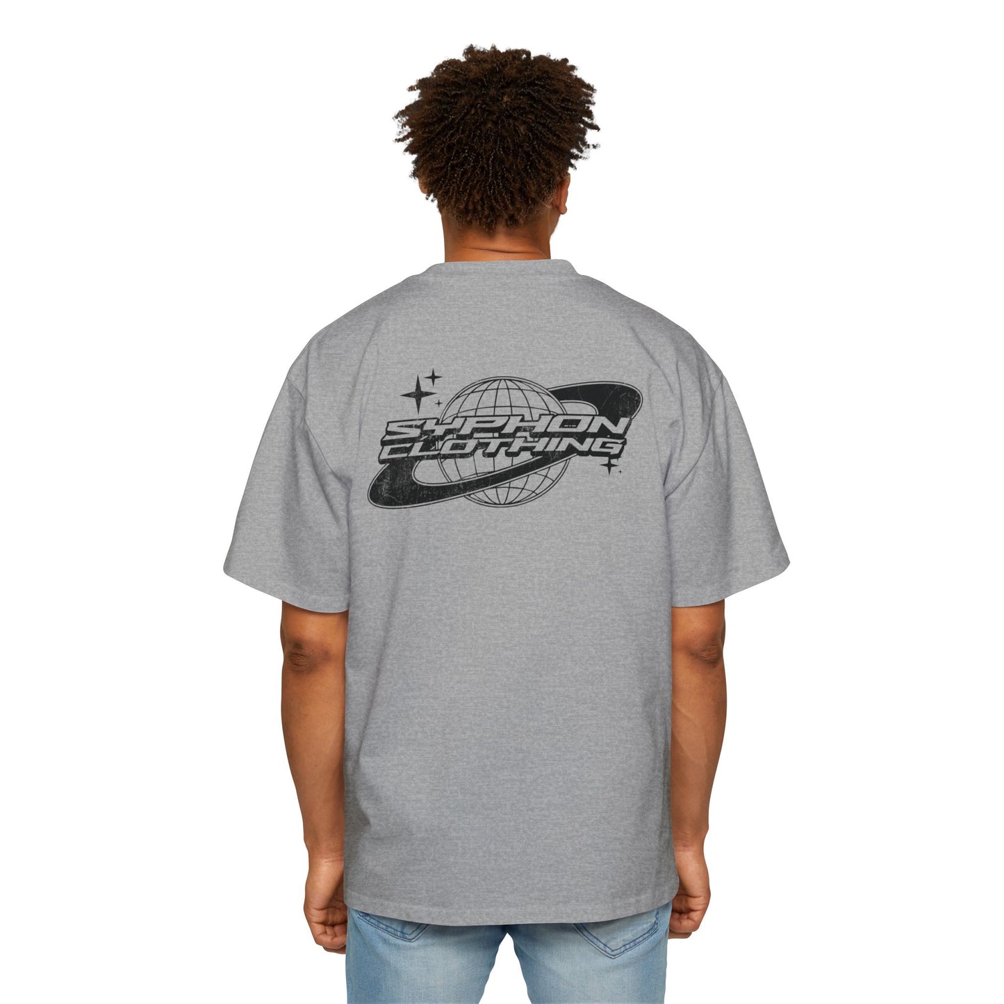 Men's Saturn Logo Heavy Oversized Tee