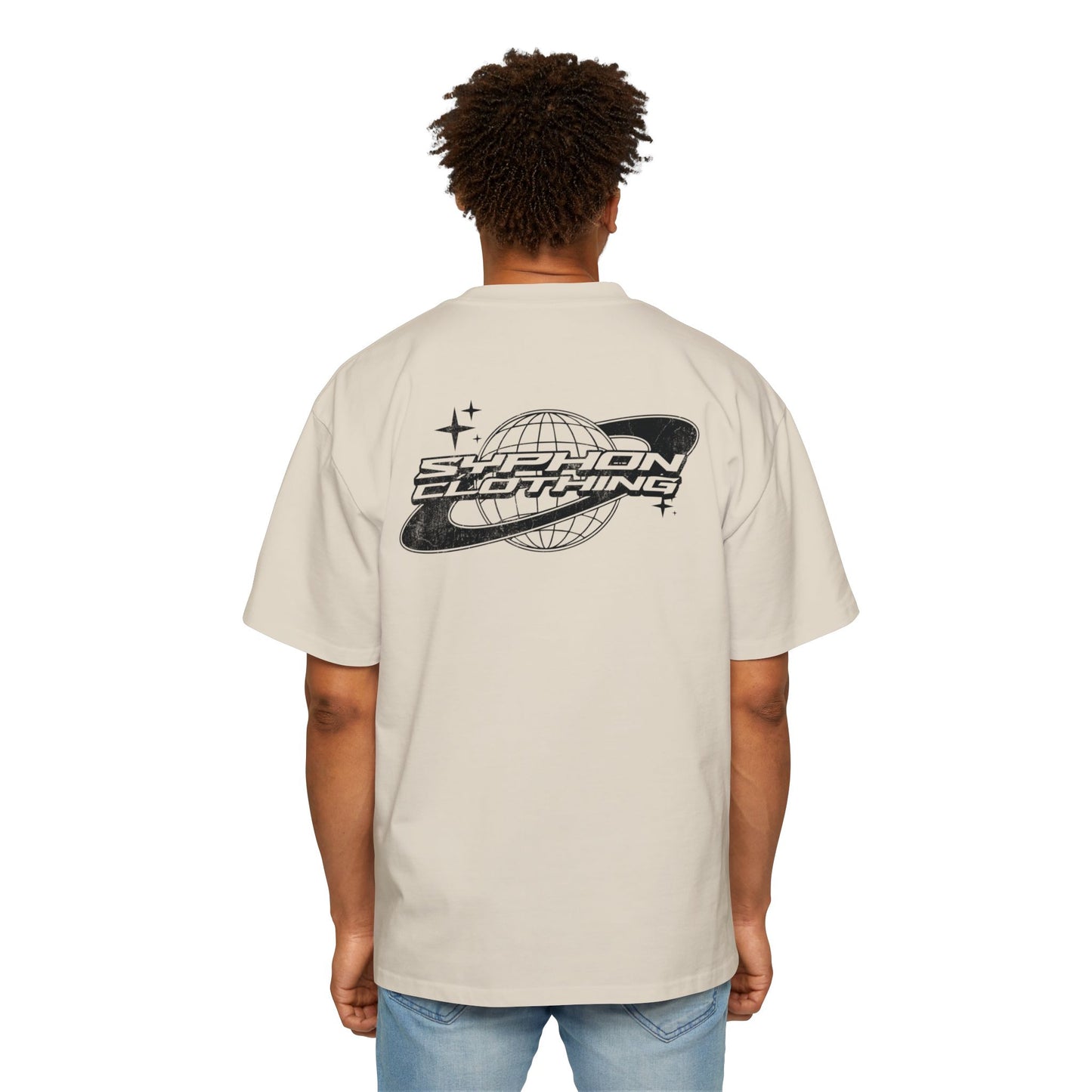 Men's Saturn Logo Heavy Oversized Tee