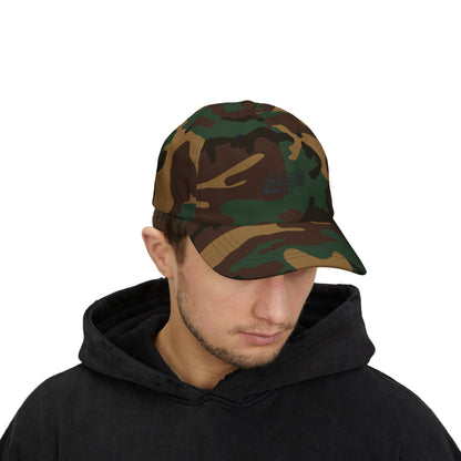 Embroidered Saturn Syphon Design Dad Cap
