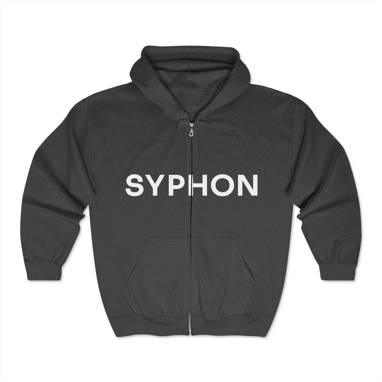 SYPHON Zip-Up Hooded Sweatshirt