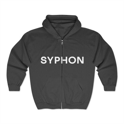 SYPHON Zip-Up Hooded Sweatshirt