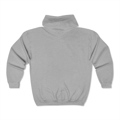 Embroidered Syphon Full Zip Hooded Sweatshirt