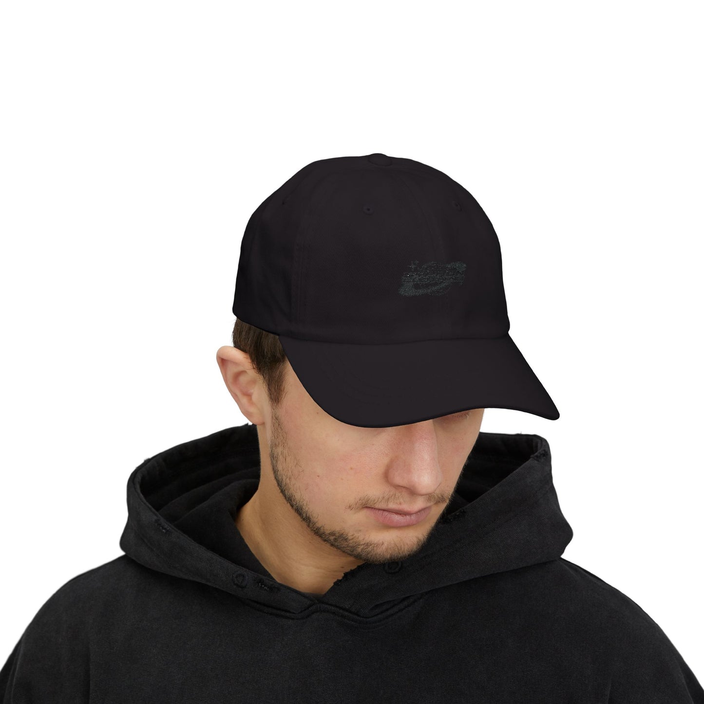 Embroidered Saturn Syphon Design Dad Cap