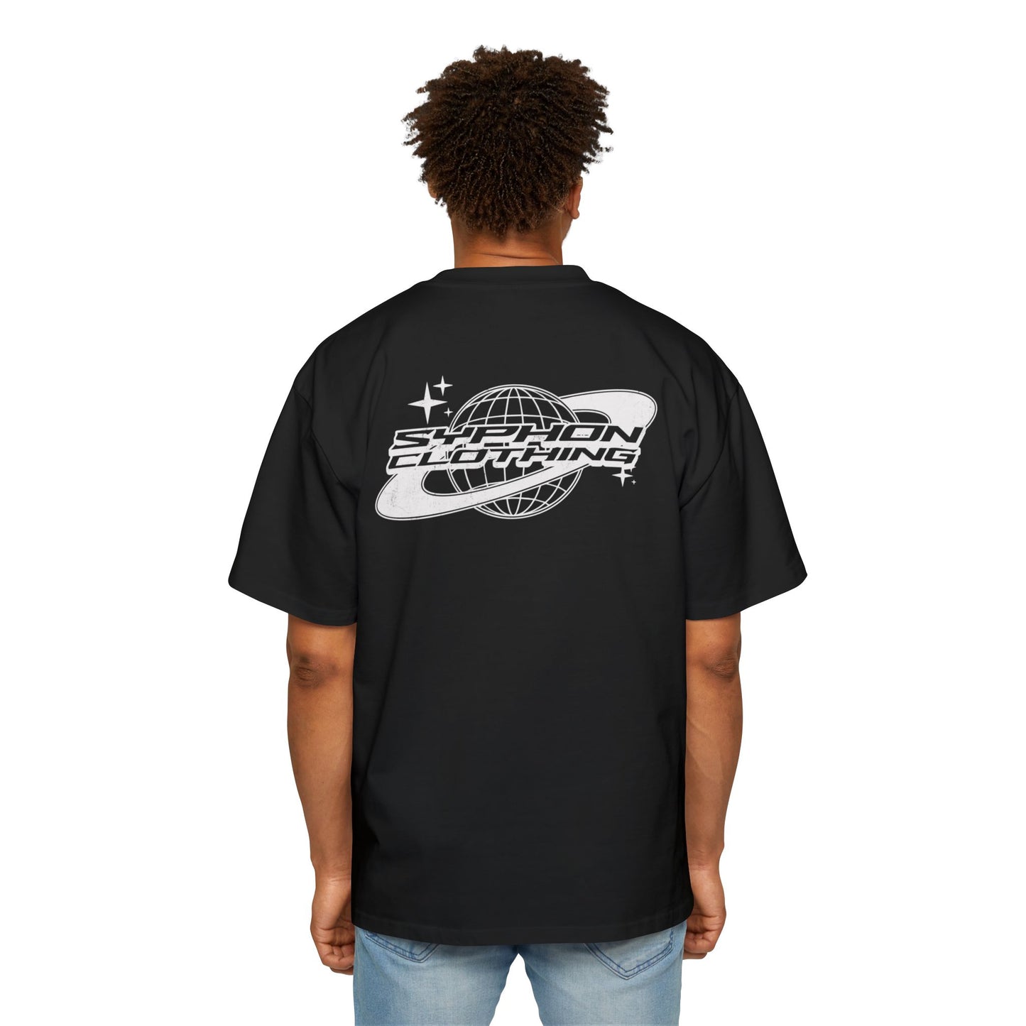 Men's Saturn Logo Heavy Oversized Tee