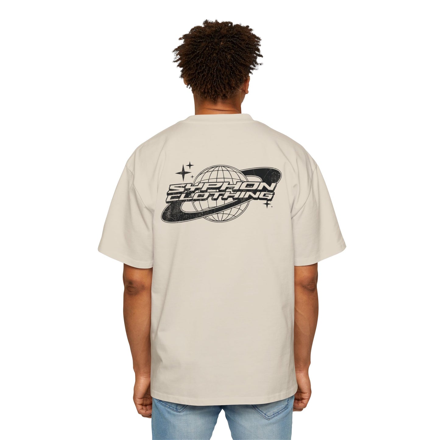 Men's Saturn Logo Heavy Oversized Tee
