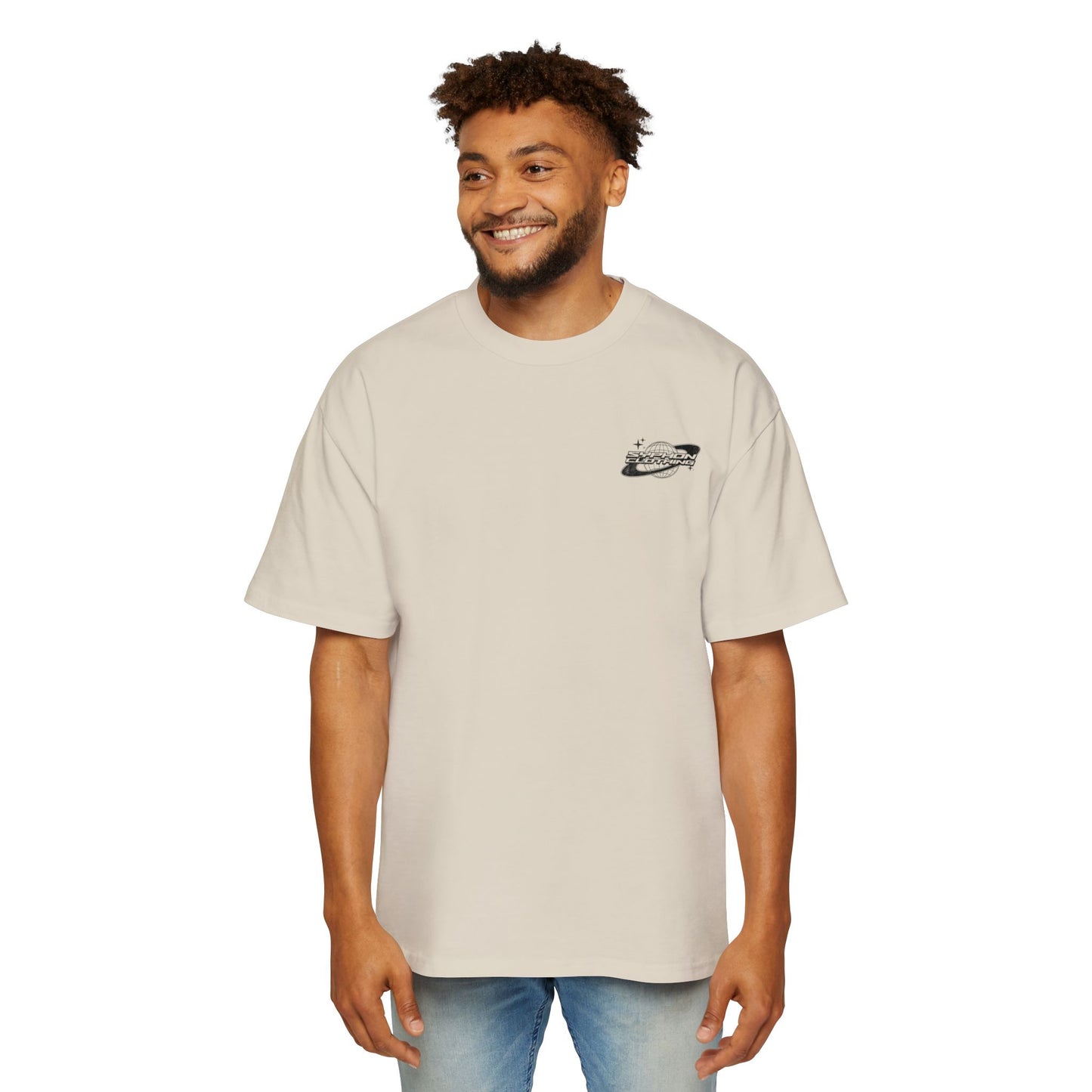 Men's Saturn Logo Heavy Oversized Tee