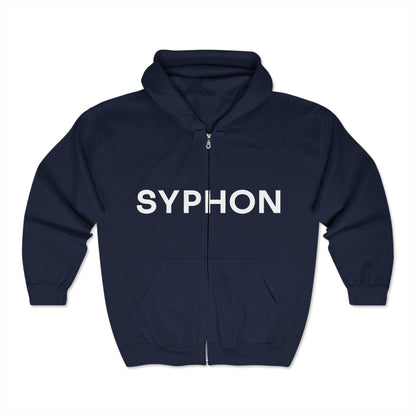 SYPHON Zip-Up Hooded Sweatshirt