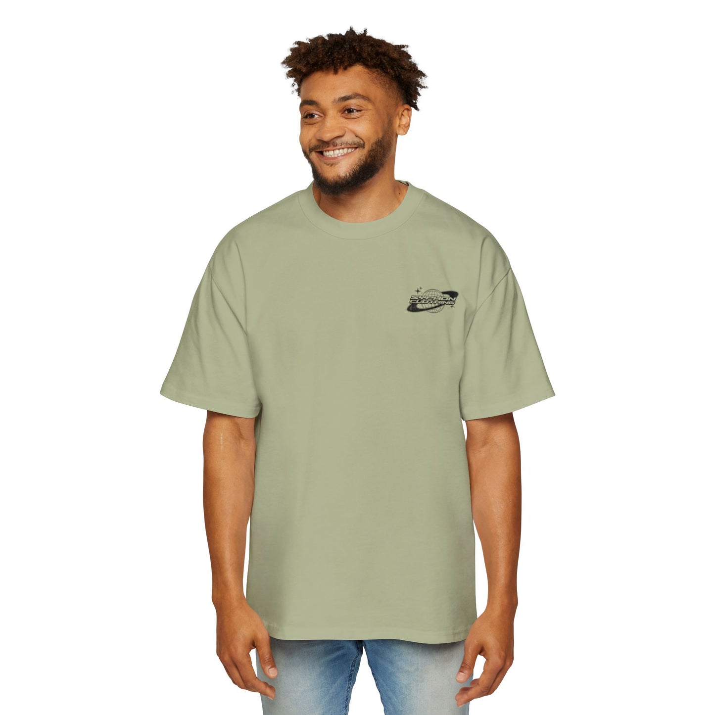 Men's Saturn Logo Heavy Oversized Tee